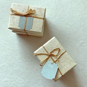 Cream gift boxes - New in packaging